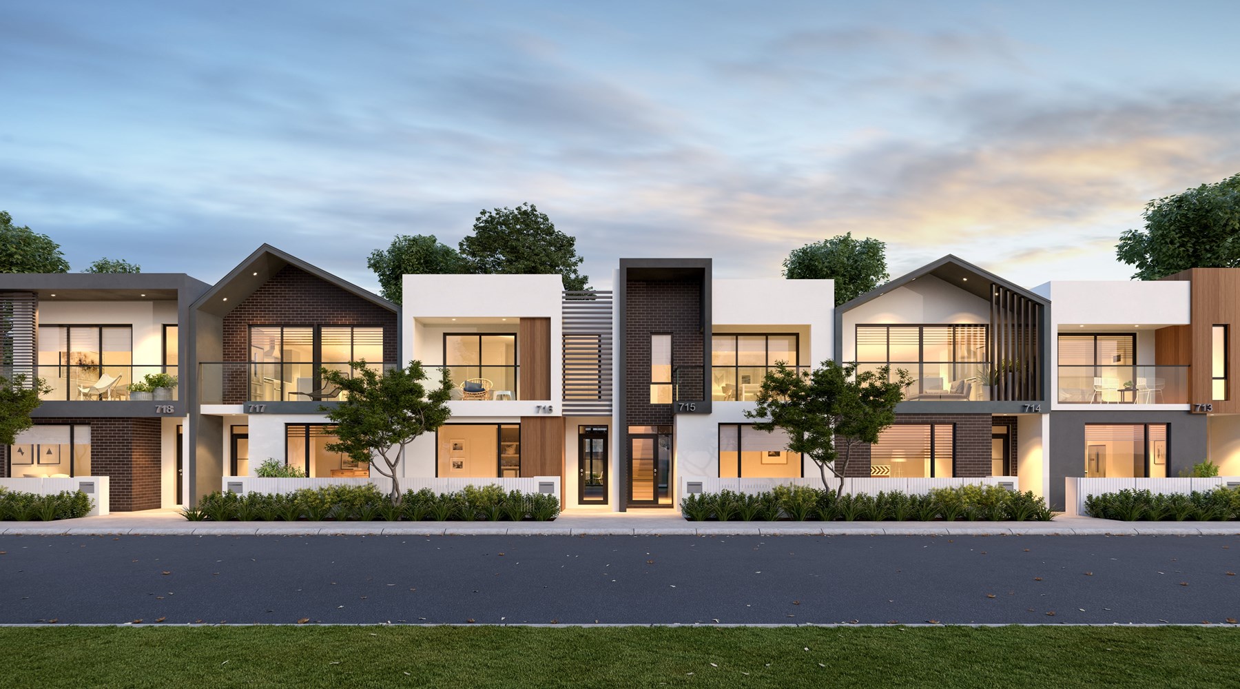 Two Storey Townhouses At Kara, Treeby By Terrace Homes (21)